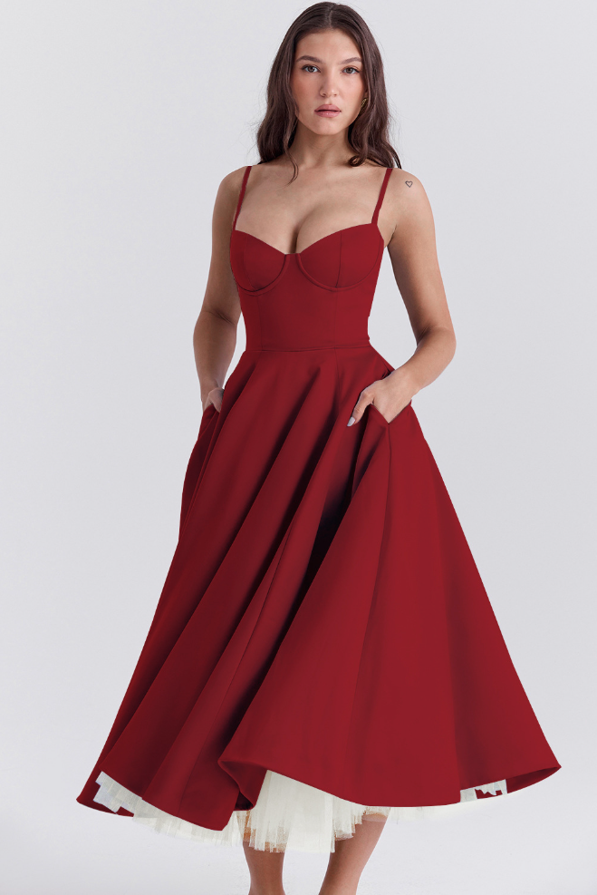 Ramona | Stilvolle A-line Kleid
