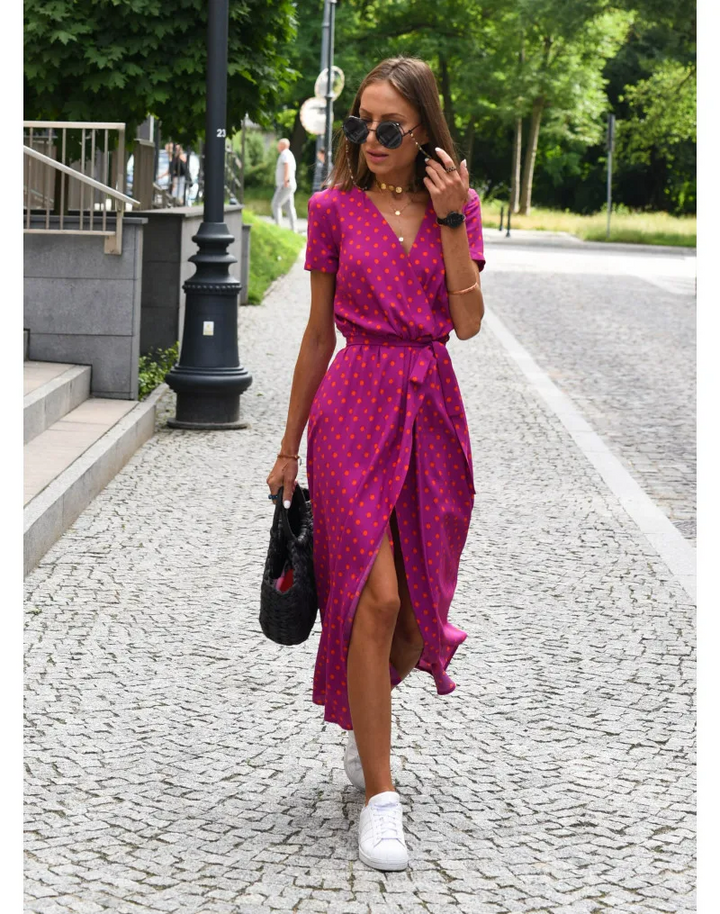 Rosea Kleid Handarbeit Limitierte Edition
