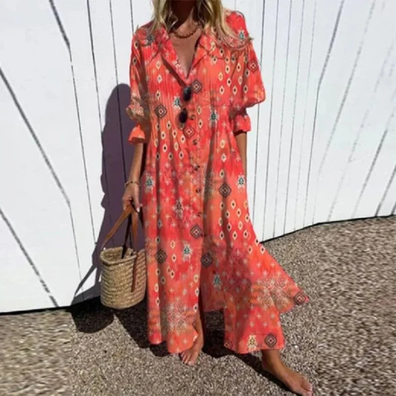Jessy | Luxus Boho Maxikleid (Fast ausverkauft)
