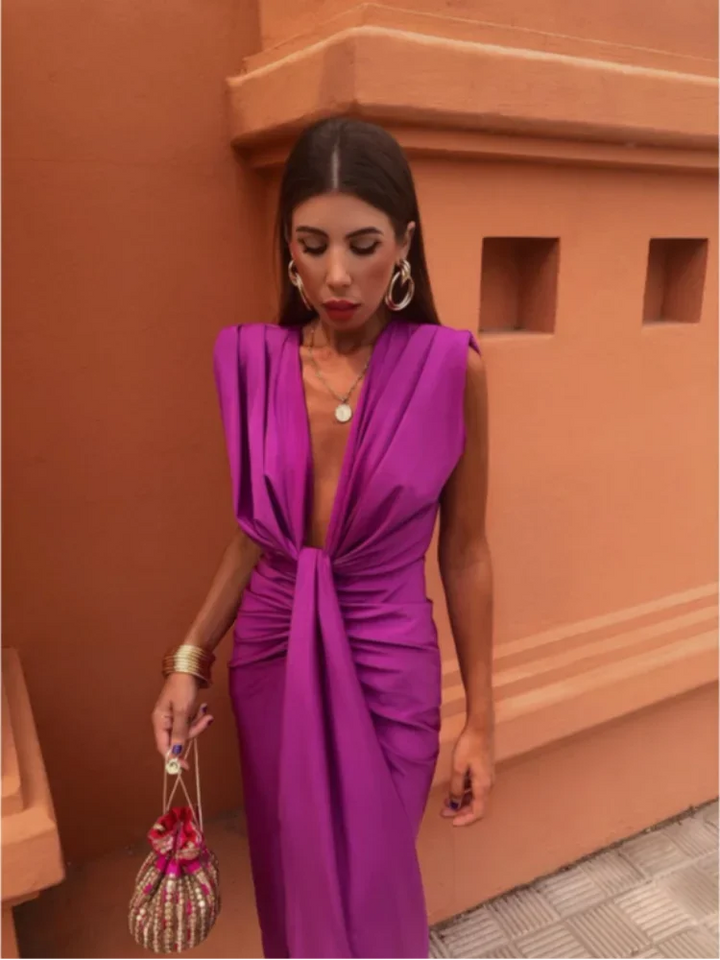 Crocetta™ | Elegantes schulterfreies Kleid