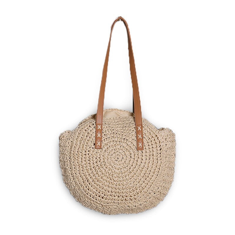 Hannah- Multifunktionale Strohhandtasche