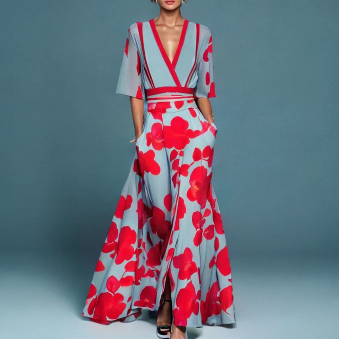 Amara | Zeitlose Blumen-Kleid