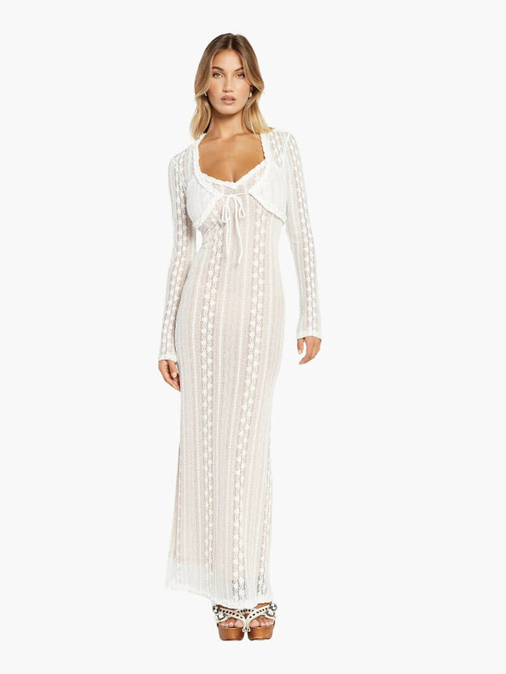 Rina | Bodycon Maxikleid