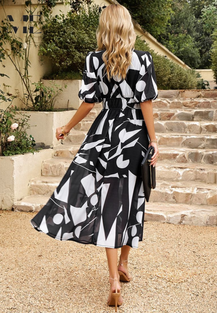 Danielle | Luxuriöse Zeitlose Midi-Kleid (Fast ausverkauft)