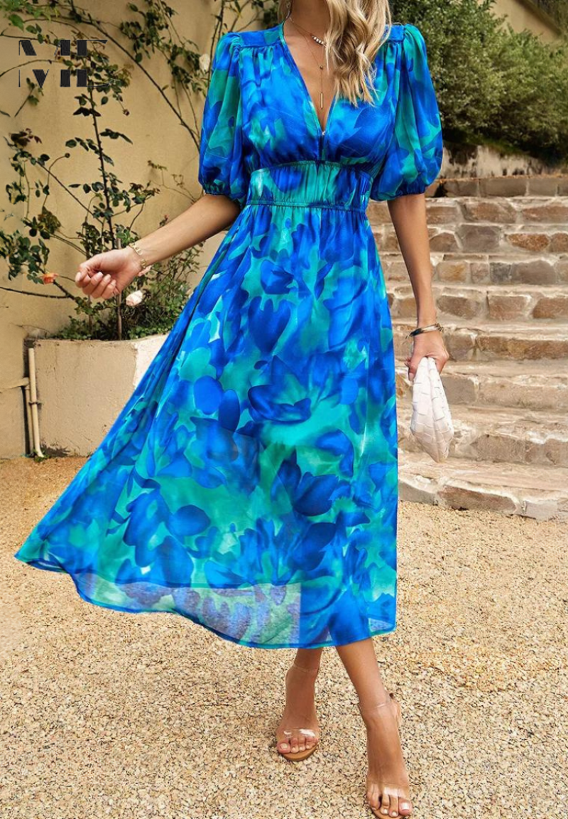 Danielle | Luxuriöse Zeitlose Midi-Kleid (Fast ausverkauft)