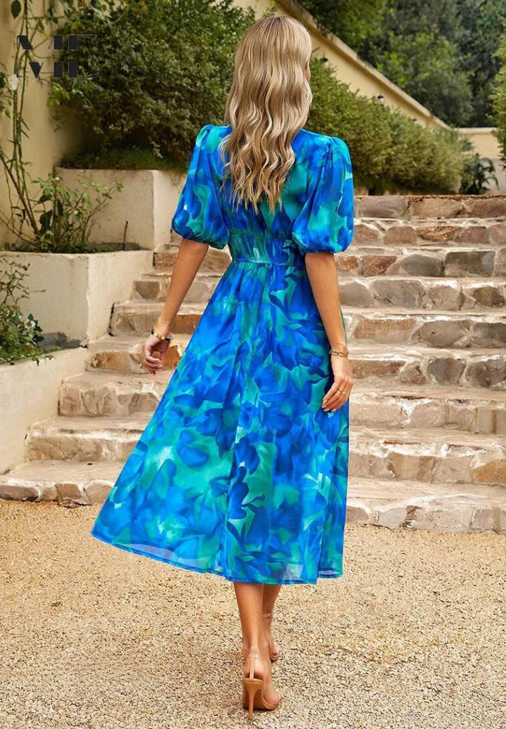 Danielle | Luxuriöse Zeitlose Midi-Kleid (Fast ausverkauft)