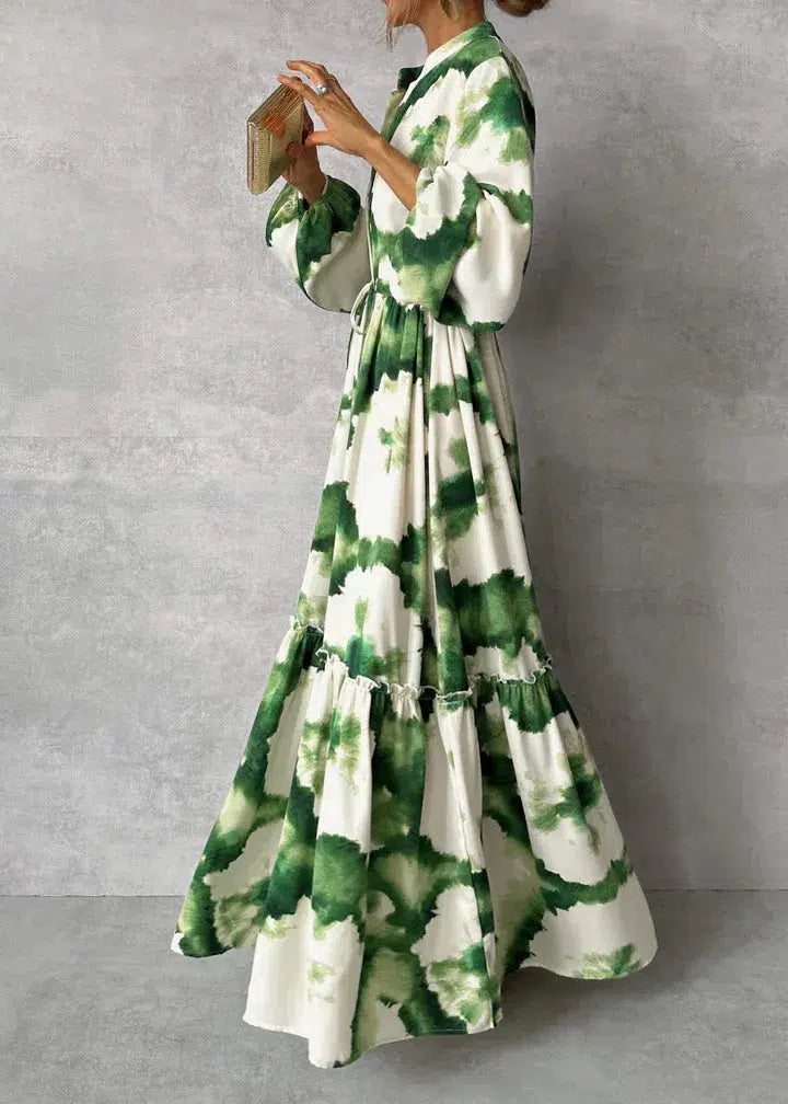 Sophia | Grüne Kleid, Elegant und Zeitloser Stil