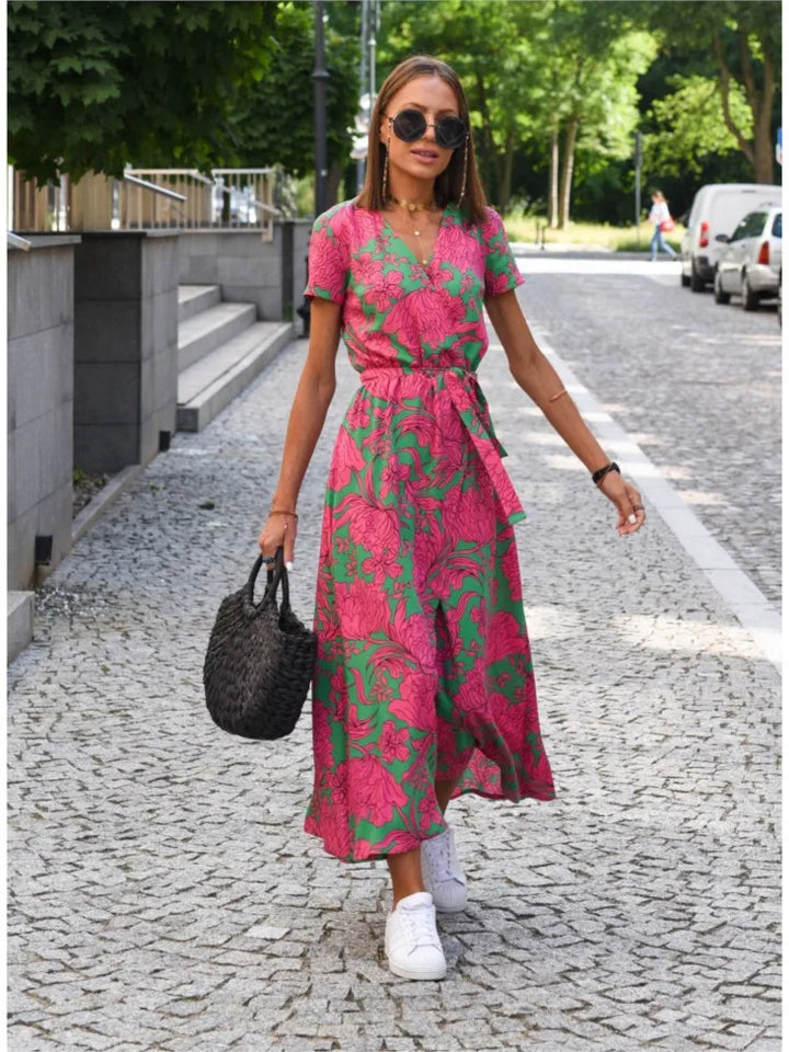 Rosea Kleid Handarbeit Limitierte Edition