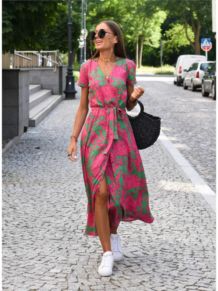 Rosea Kleid Handarbeit Limitierte Edition