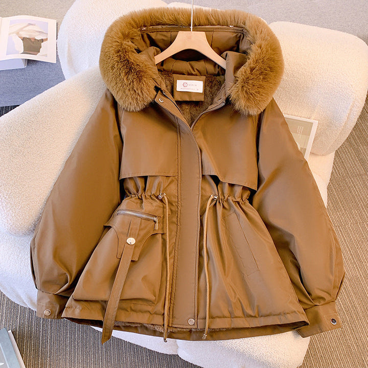 Armi  – Eleganter Wintermantel mit Fell