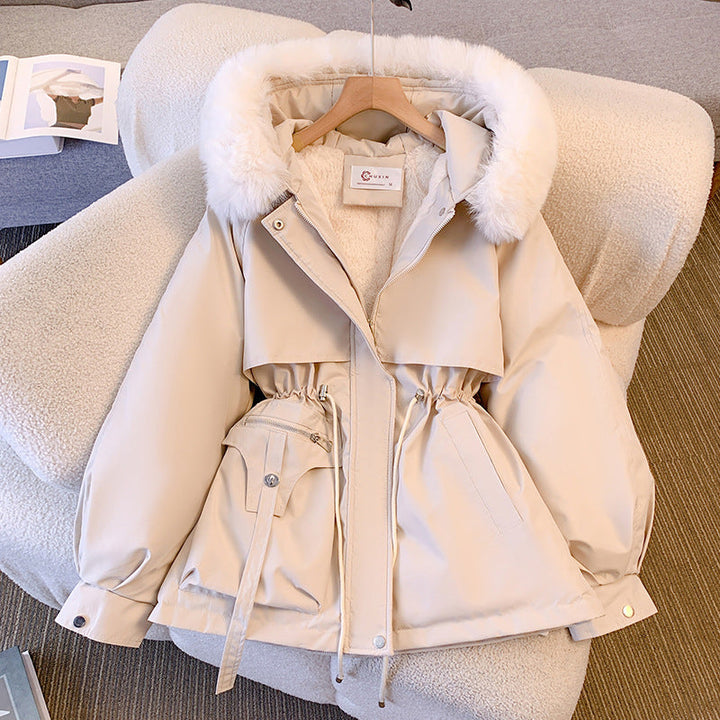 Armi  – Eleganter Wintermantel mit Fell