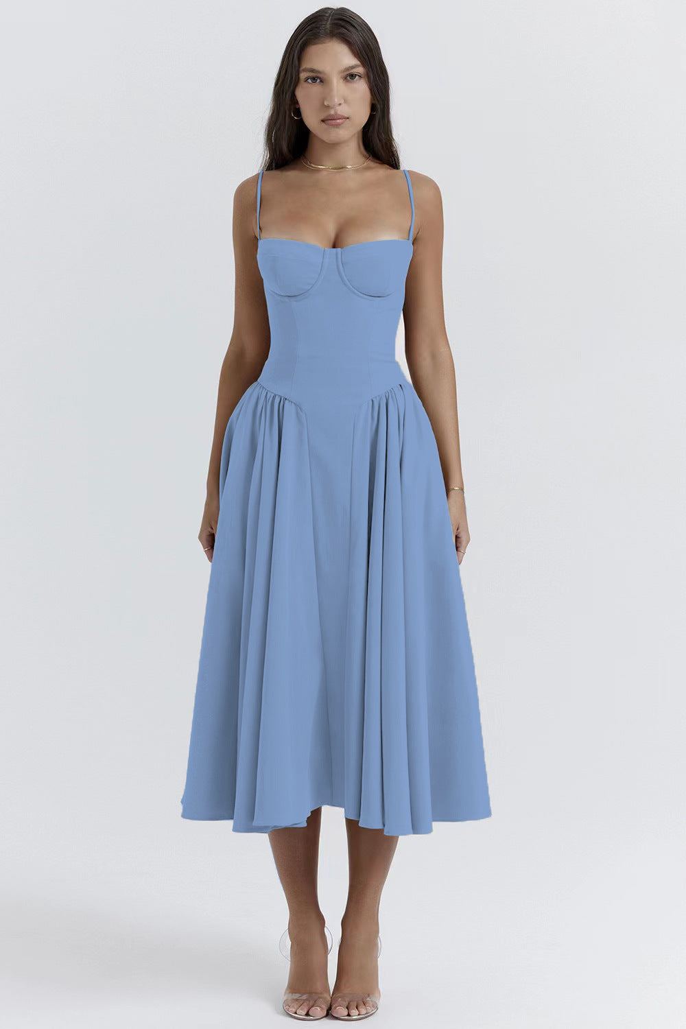 Zaniyah| Retro Midi Kleid