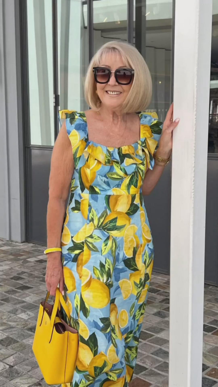 Fischer & Wagner | Limone – Sommerkleid mit Zitronenprint