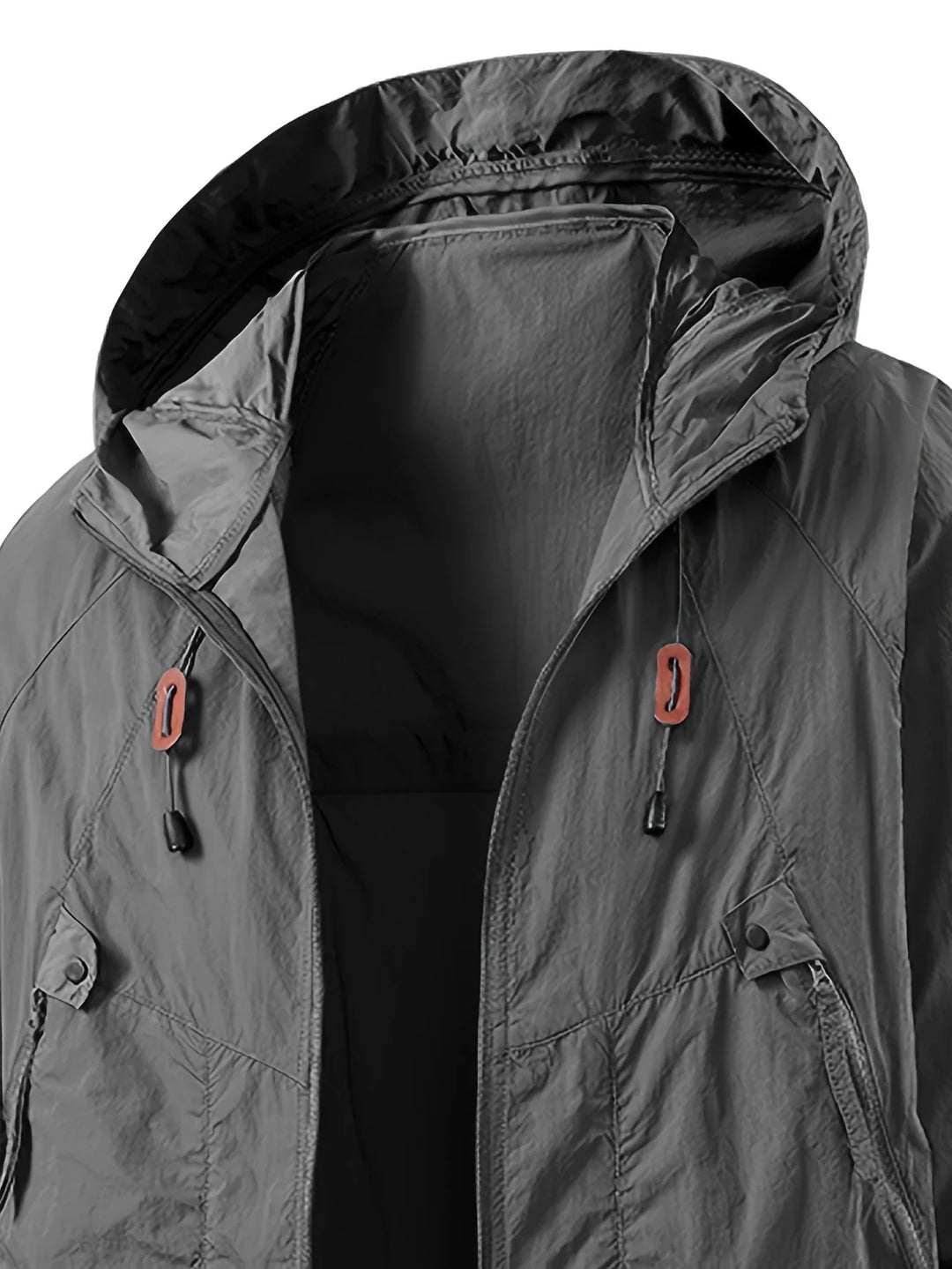 Lucan | Wasserdichter Outdoor-Windbreaker mit verstellbarer Kapuze