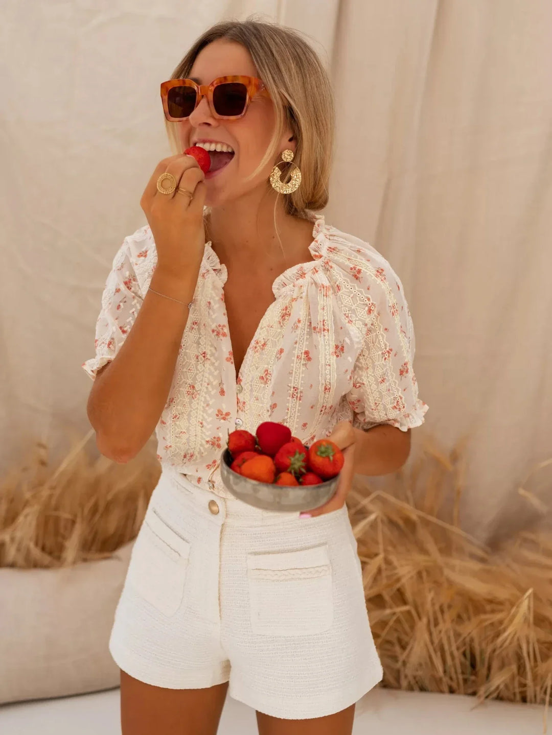 ELINA | DIE BLUMEN-BLUSE