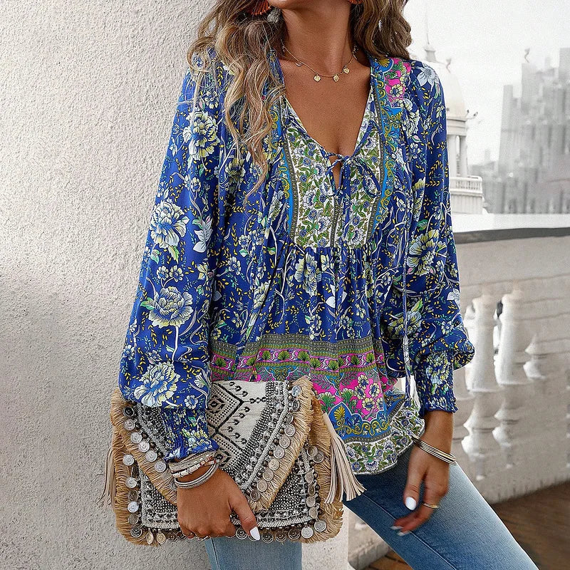 Sallie    | Oberflächendesign Bohemien-Flüssigkeit mit Blumenmuster