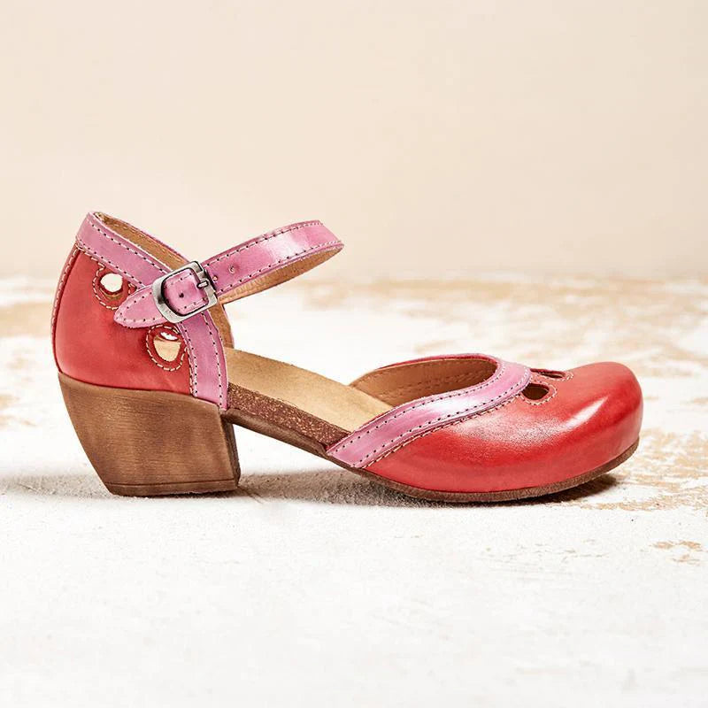 Benita | Bequeme Sandalen mit niedrigen Absätzen