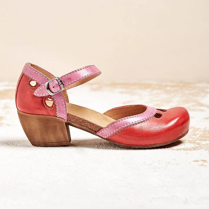 Benita | Bequeme Sandalen mit niedrigen Absätzen