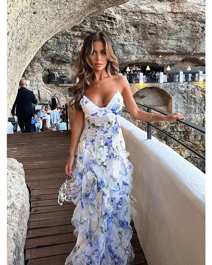 Rosea Verzauberndes Blumen Kleid