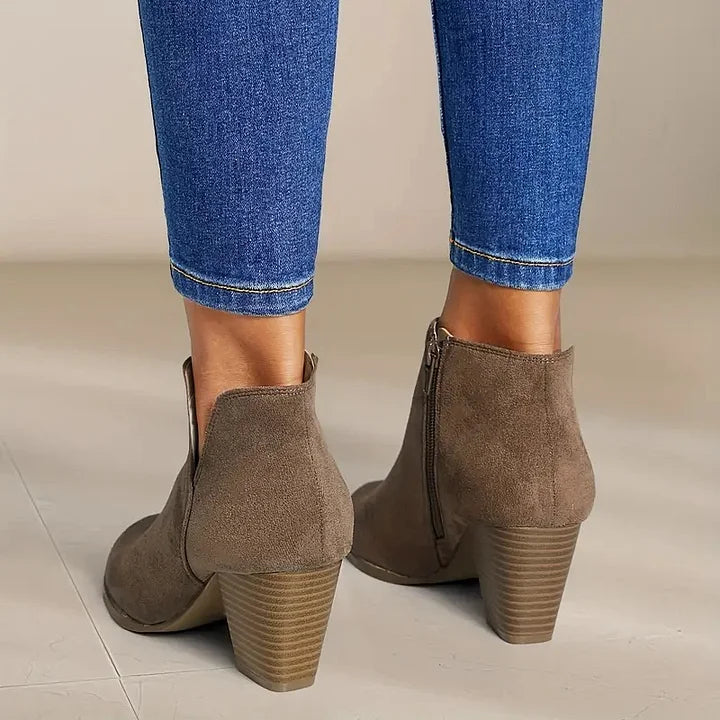 SOPHIE - Damen-Stiefeletten mit Blockabsatz
