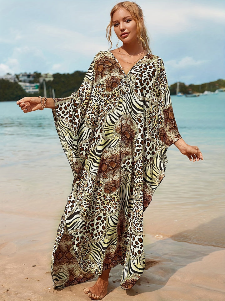 🌴 Tropisches Kleid aus Bambusfaser 🌴