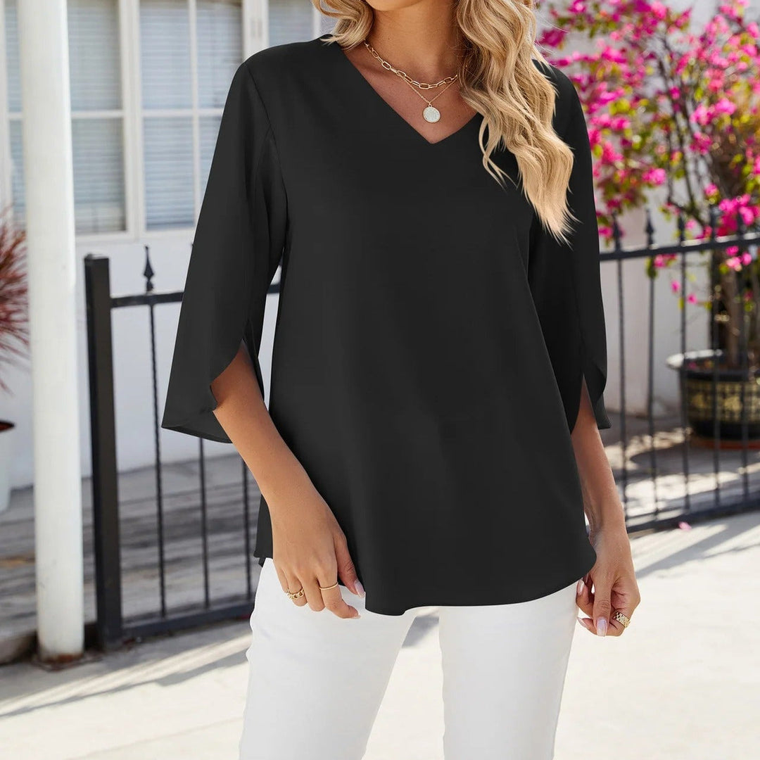 LARA - Damen Freizeitbluse