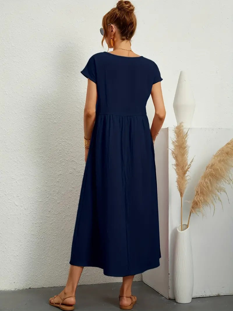 Leonor-Kleid mit Tasche