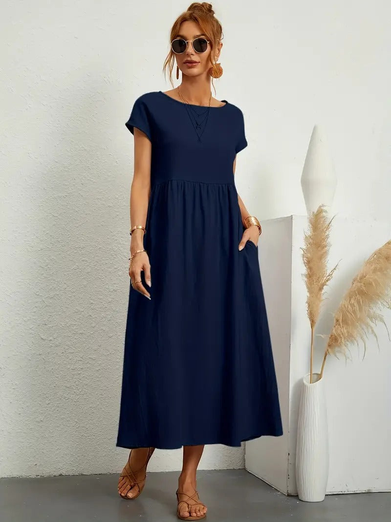 Leonor-Kleid mit Tasche
