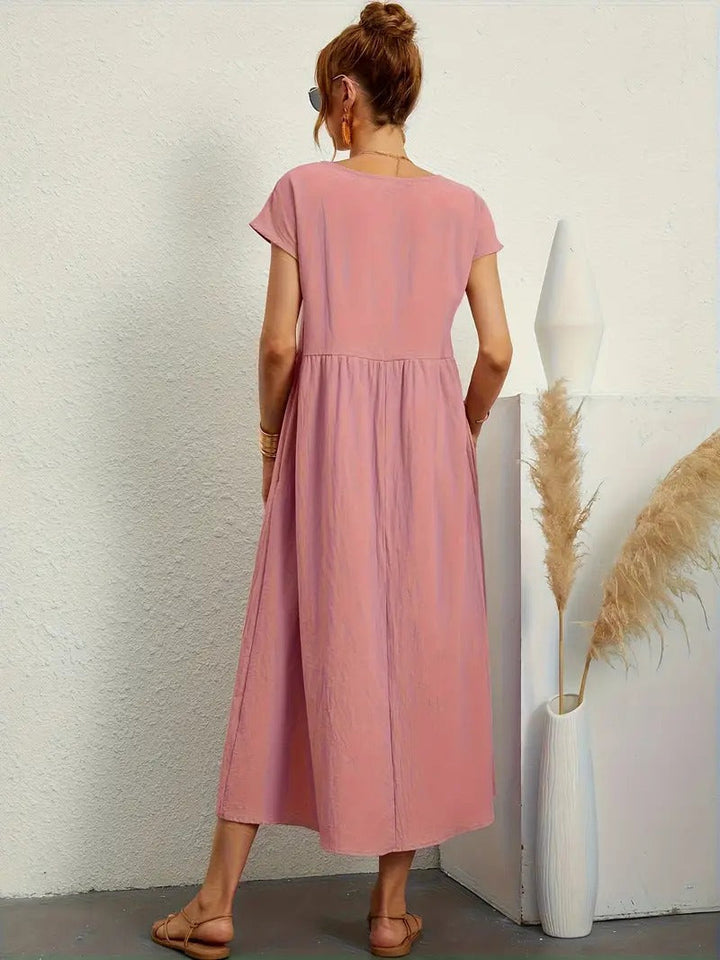Leonor-Kleid mit Tasche
