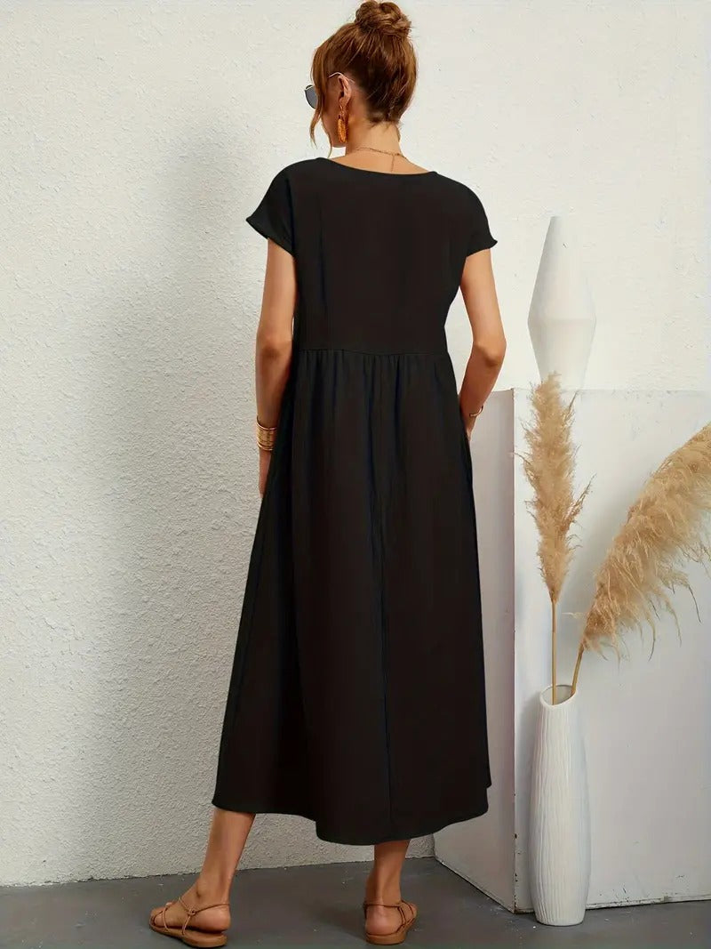 Leonor-Kleid mit Tasche