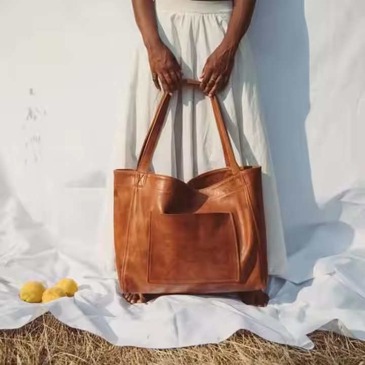 Amelia- Vintage-Leder-Umhängetasche