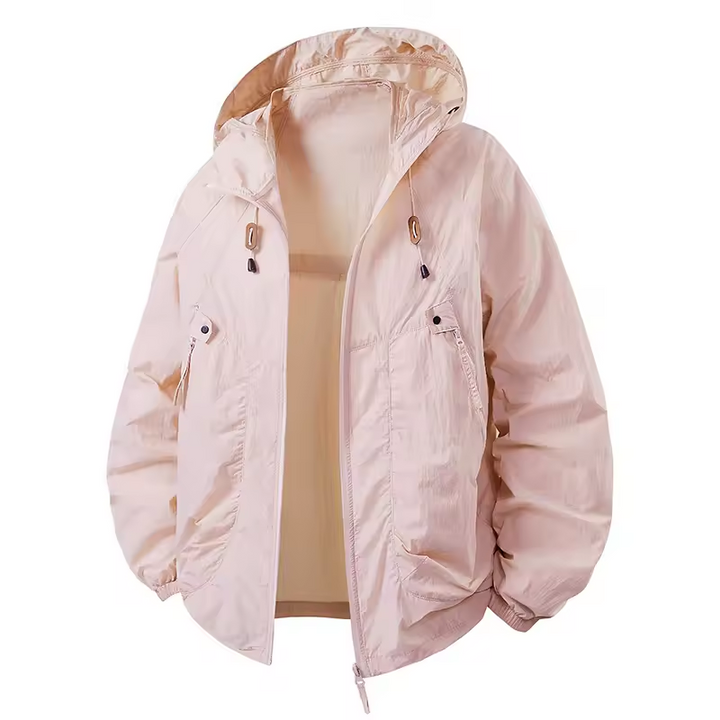 Lucan | Wasserdichter Outdoor-Windbreaker mit verstellbarer Kapuze