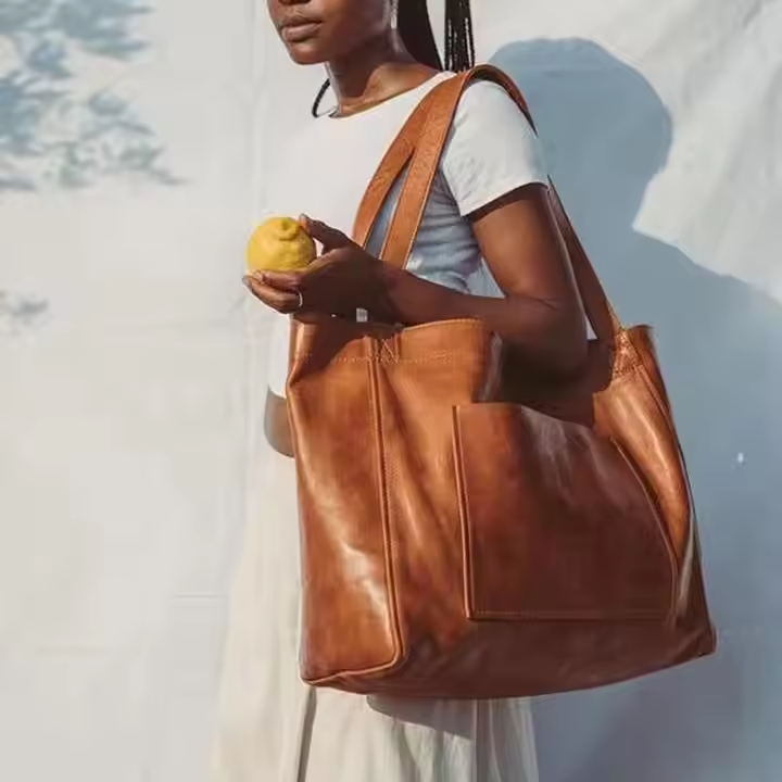 Amelia- Vintage-Leder-Umhängetasche