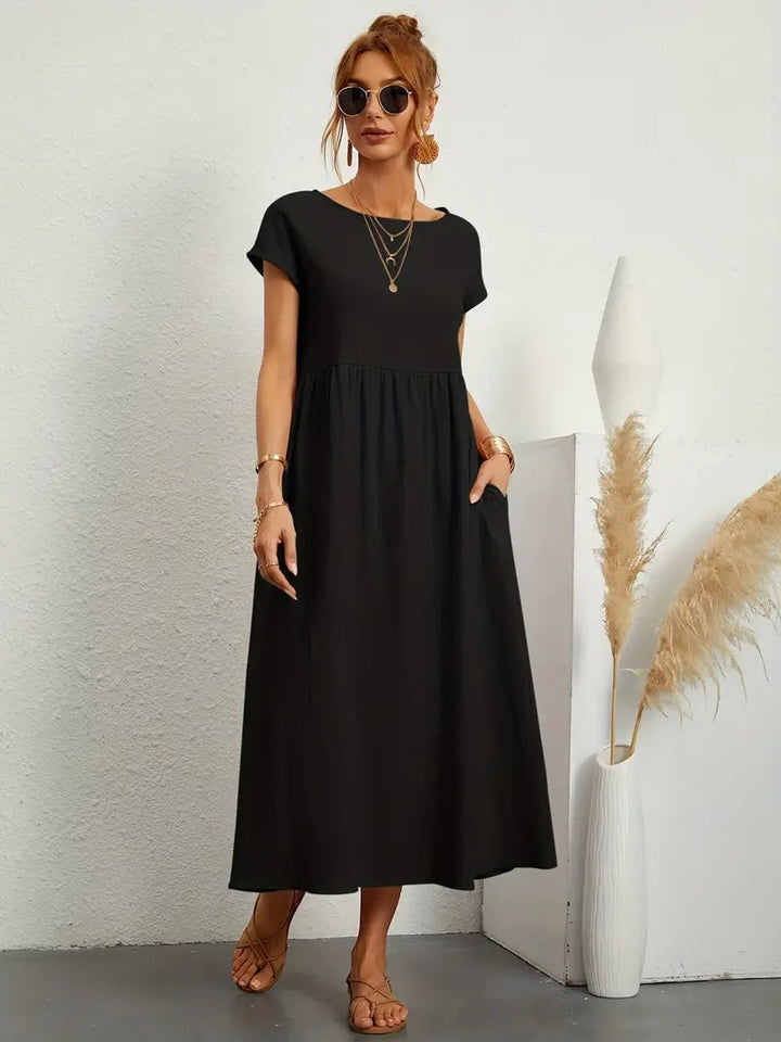 Leonor-Kleid mit Tasche