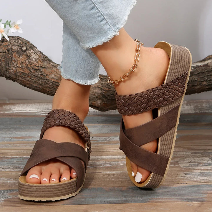 Victoria- Stilvolle Orthopädische Sandalen