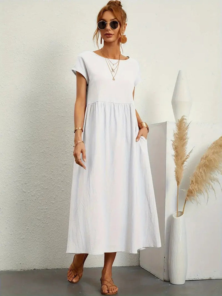 Leonor-Kleid mit Tasche