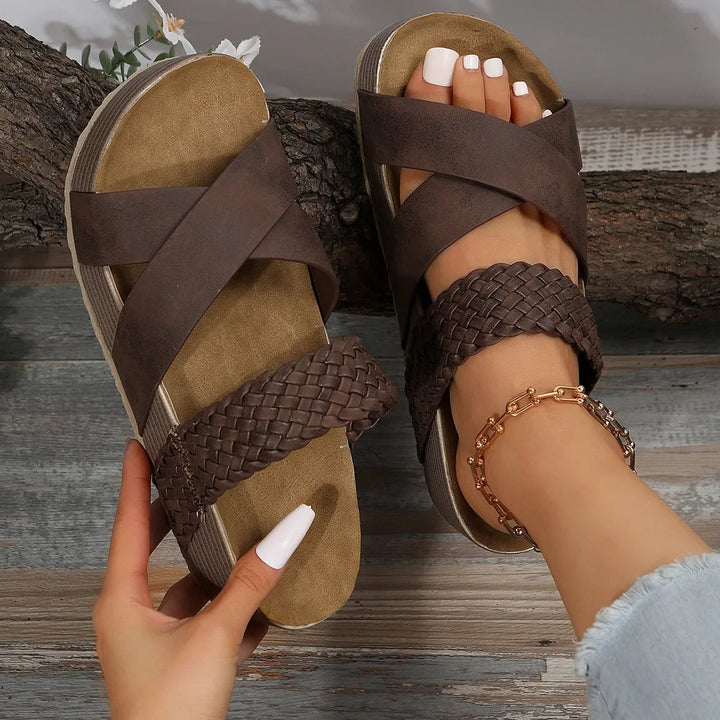 Victoria- Stilvolle Orthopädische Sandalen