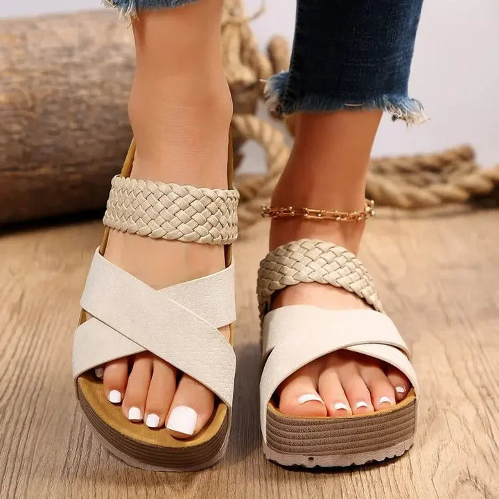 Victoria- Stilvolle Orthopädische Sandalen