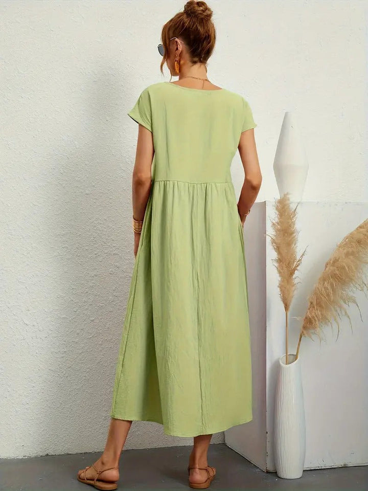 Leonor-Kleid mit Tasche