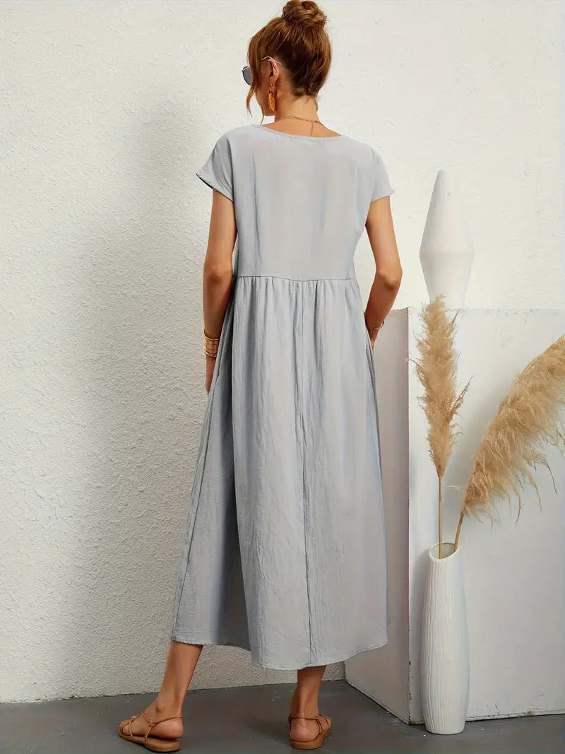 Leonor-Kleid mit Tasche