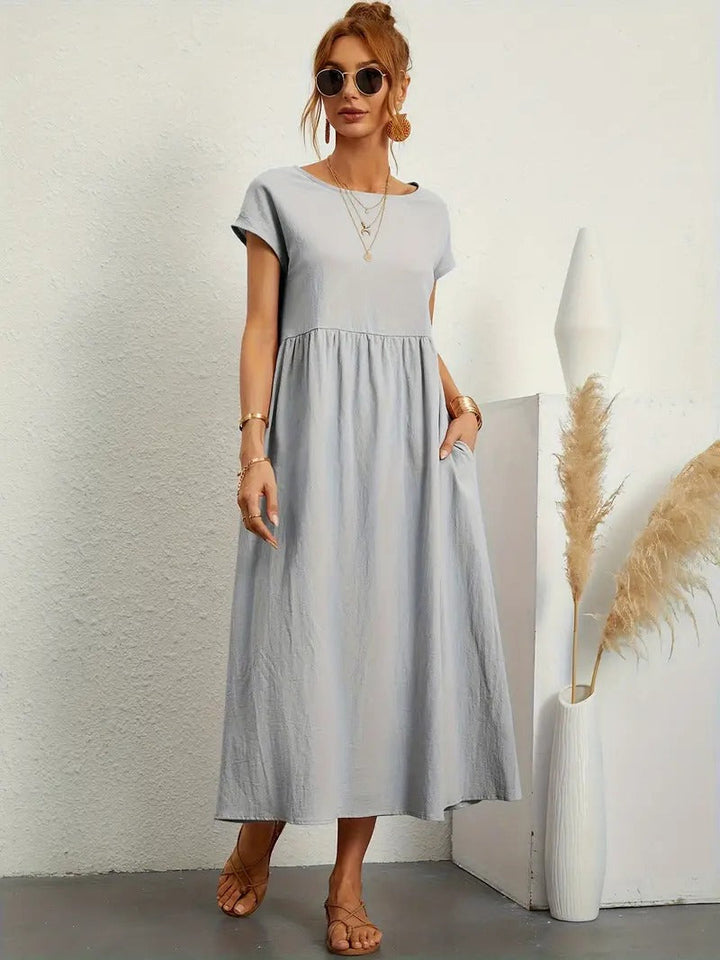 Leonor-Kleid mit Tasche