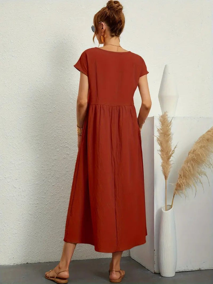 Leonor-Kleid mit Tasche