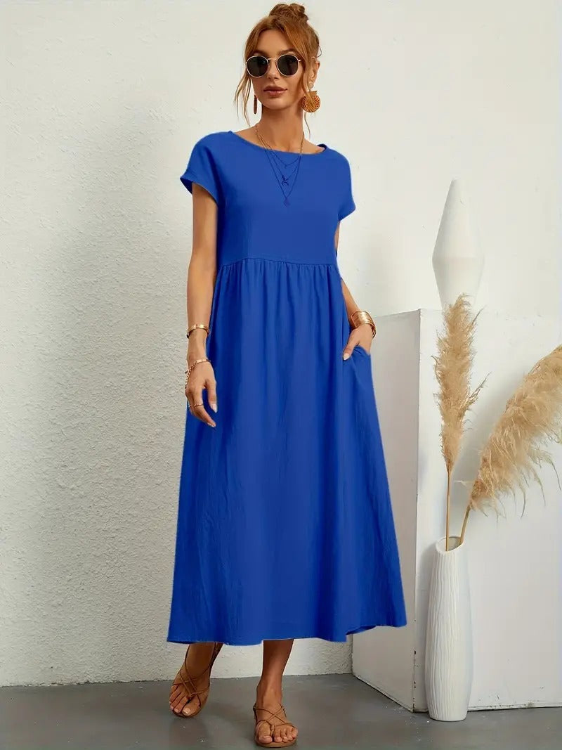 Leonor-Kleid mit Tasche