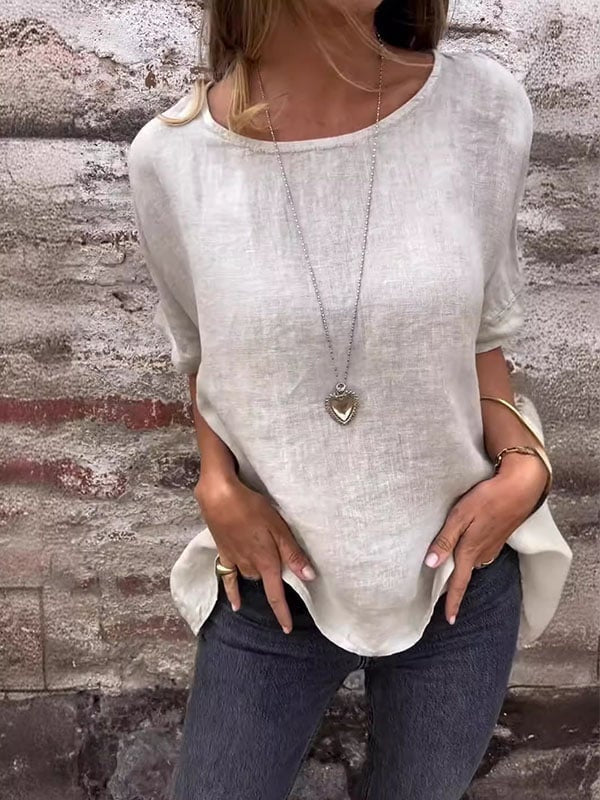 Casia | Minimalistisches, lockeres Top