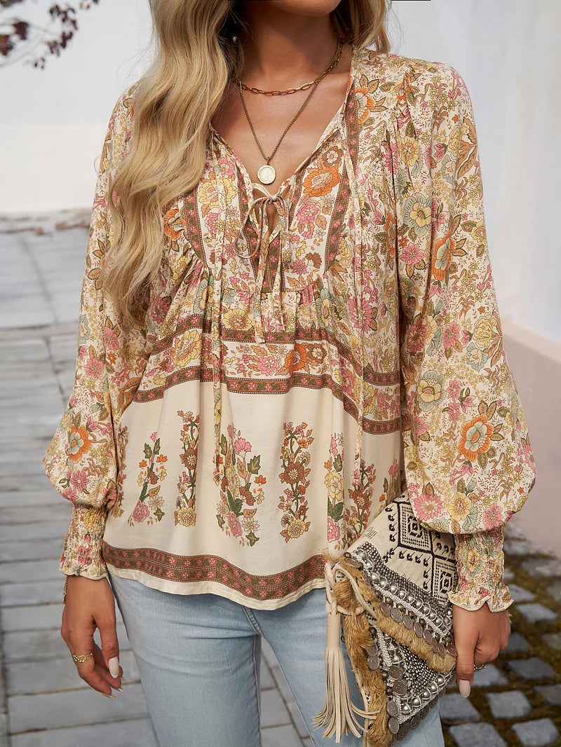 Sallie    | Oberflächendesign Bohemien-Flüssigkeit mit Blumenmuster