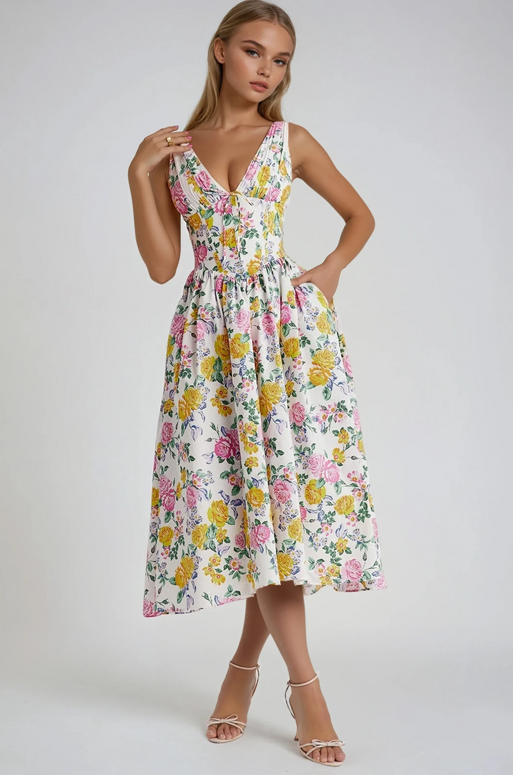 Rosea Elegante Sommerkleid
