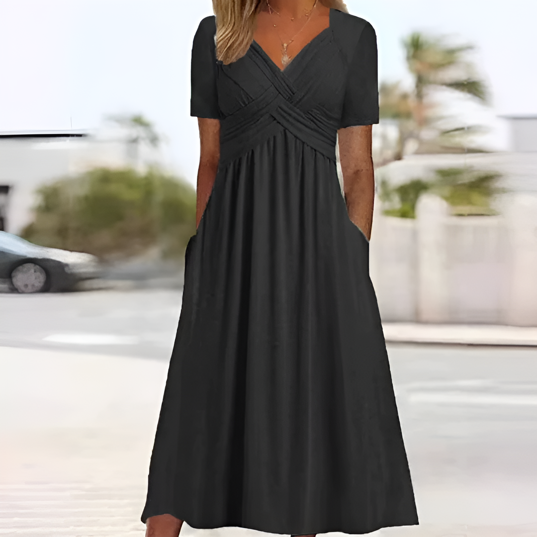 Magdalena - Elegantes und schmeichelhaftes Kleid