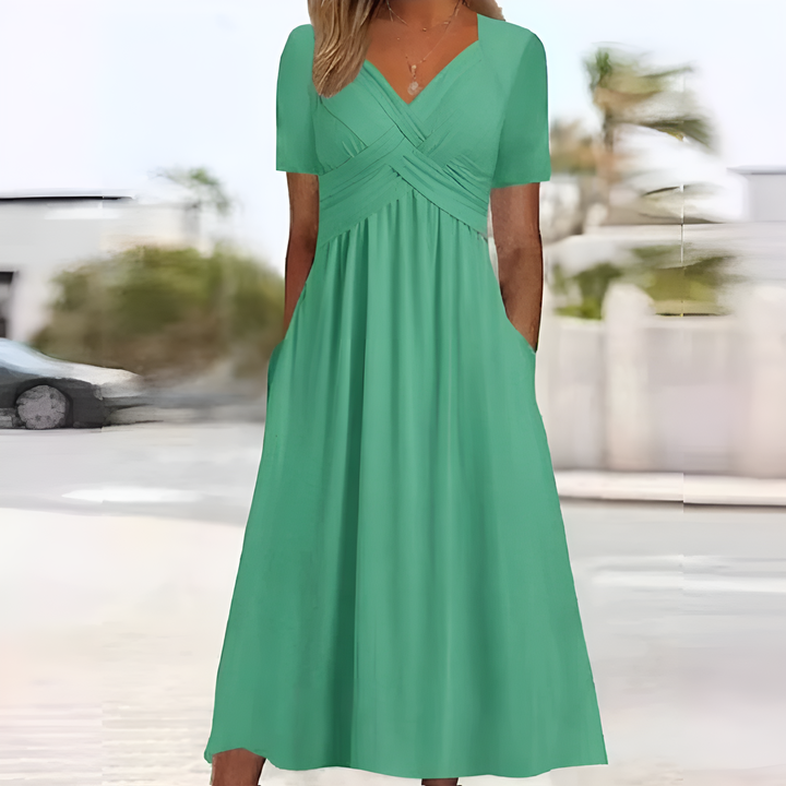 Magdalena - Elegantes und schmeichelhaftes Kleid