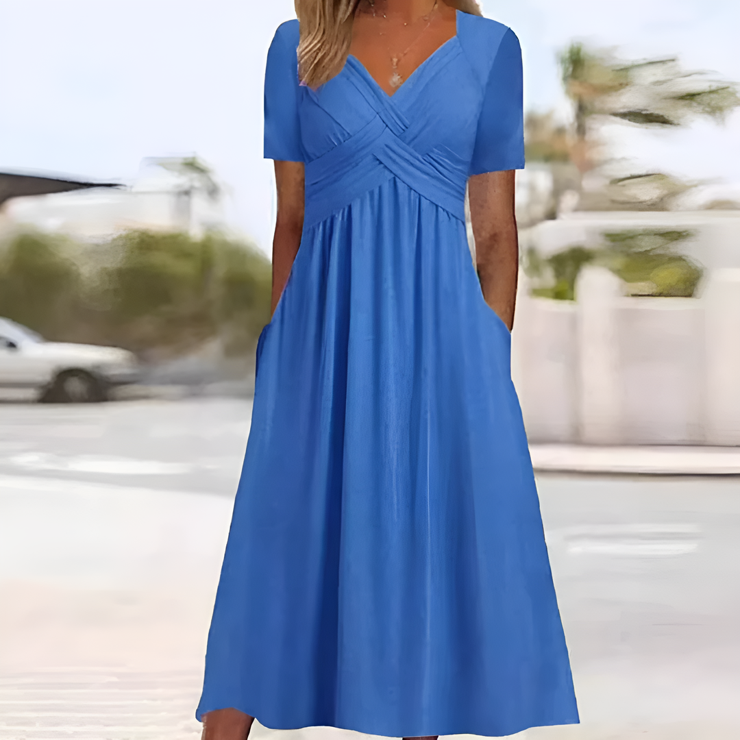 Magdalena - Elegantes und schmeichelhaftes Kleid