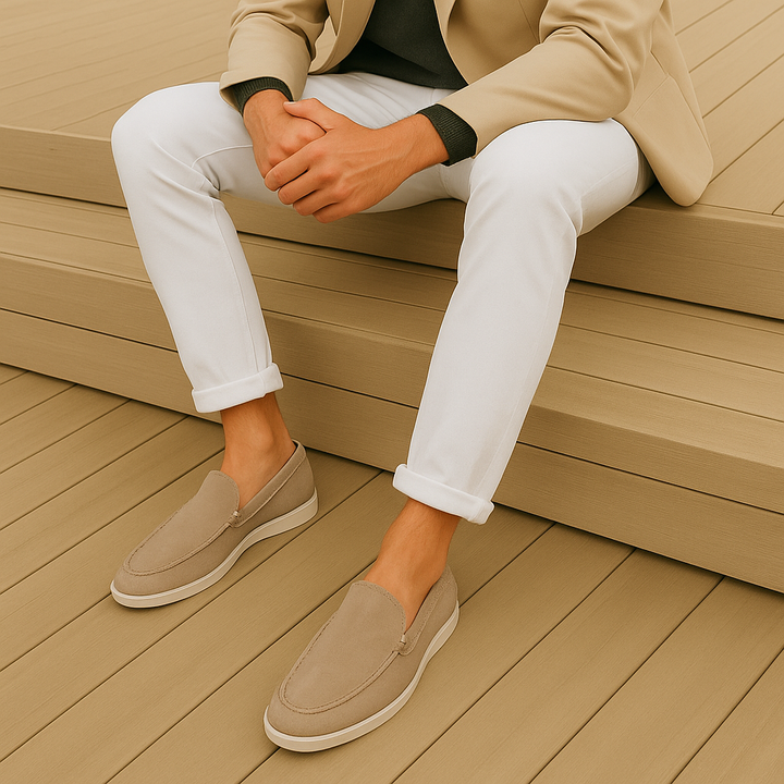 Elegante Wildleder-Loafer